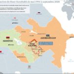 Carte conflit Haut Karabagh