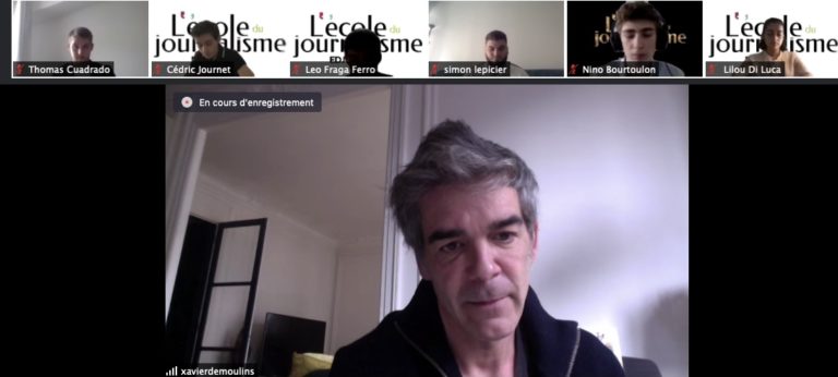 Xavier de Moulins : « C’est un métier où il faut accepter de ne pas savoir »