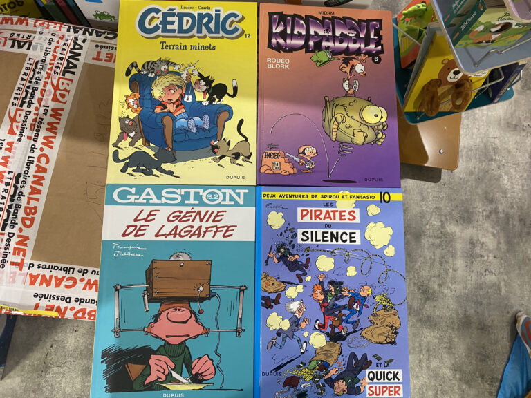 Un marché de la BD en concurrence