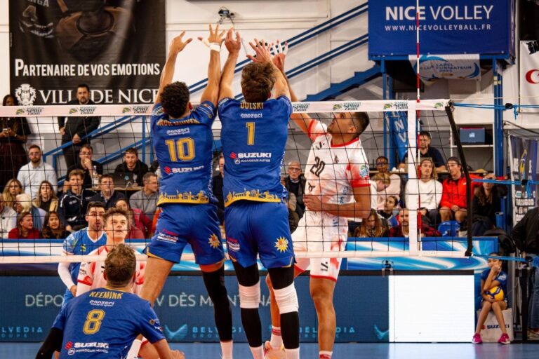 Volley-ball : les Eagles s’inclinent face aux Dragons de Cannes