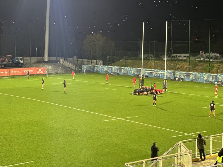 Feu d’artifice pour le Nissa Rugby contre Tarbes pour clôturer l’année 2025