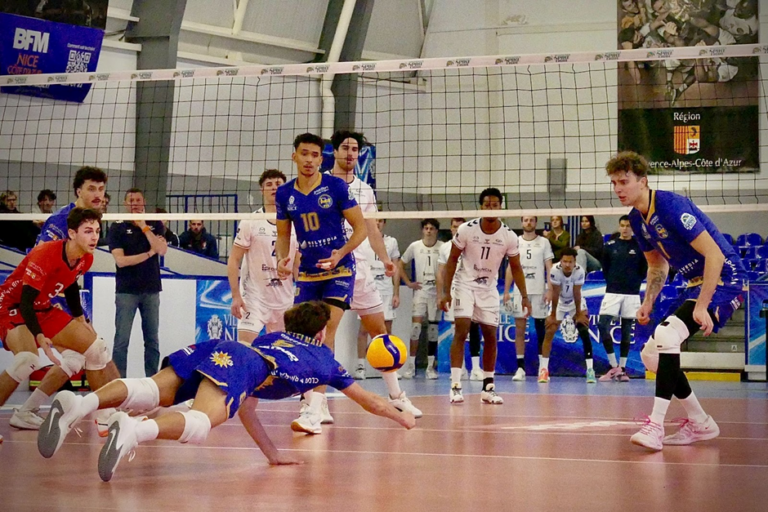 Marmara Spike Ligue : Première victoire de l’année 2026 du Nice volley ball face à Toulouse
