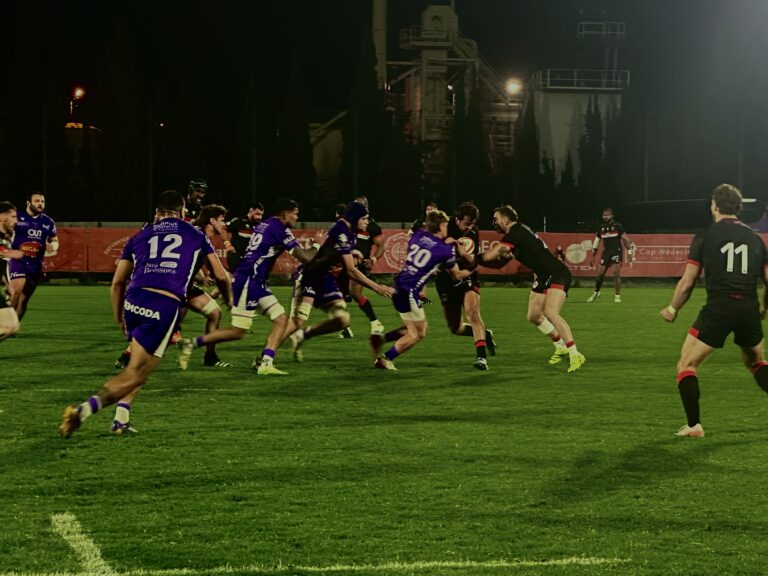 La passe de cinq pour le Nissa Rugby contre Bourg-en-Bresse
